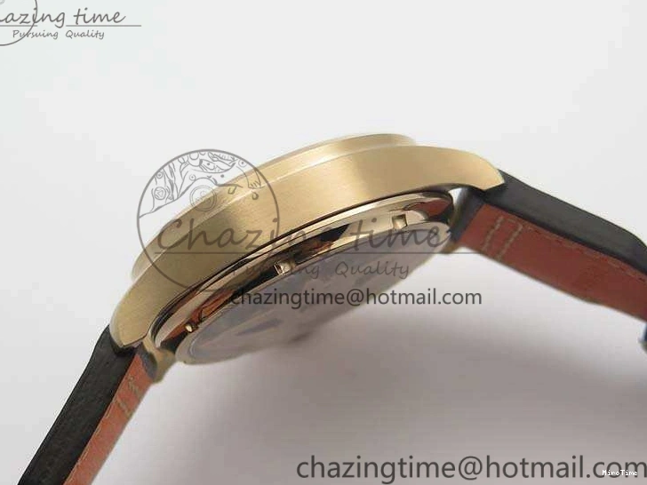 MIROTIME 0510 Popular Big Pilot Real PR IW502706 RG YLF 1:1 Best Edition Brown Dial On Calfskin Strap A 7223